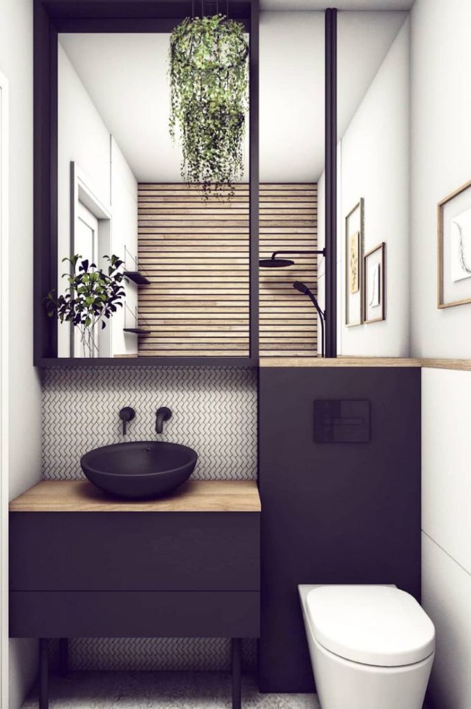 Más de 35 espacios compactos para duchas Ideas para baños pequeños 2021